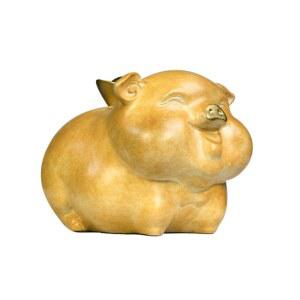 부모님 건강 되지 황동 보물 집들이 가정 입구 돼지 선물 거실 금전운 인테리어 장식