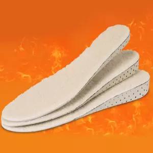 겨울 양털 키높이 보온 따뜻한 털 기능성 깔창 2cm rbt7+2tLT