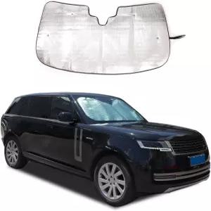 Hutamo 자동차 앞유리 자외선 차단제 랜드로버 레인지로버 보그 2023 2024 반사형 실내 차단 액세서리와