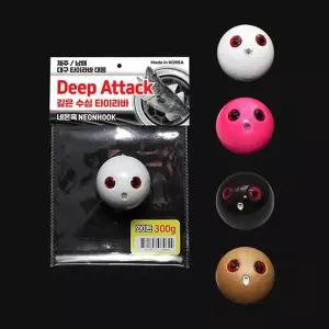 [아웃도어스/머털낚시]네온훅 딥어택 깊은수심 타이라바 헤드 제주 남해 대구 라바 180g 200g 250g 300g