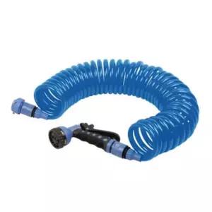 세차 베란다청소 스프링코일형 10m 호스분사기 호수 농업 연장릴 연결 수도 워터건