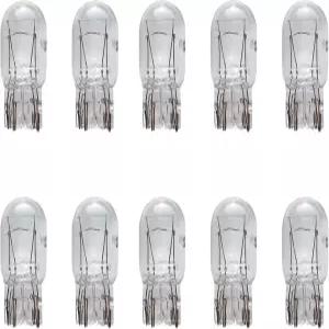 10PCS 7443 전구 자동차 브레이크 라이트 1891/7443 12V 21/5W 쿼츠 유리 충격 방지 안티 UV 듀얼 필라멘트