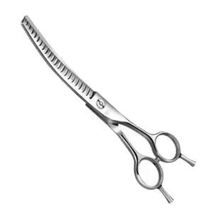 미용가위 반려동물 강아지 털 이발용 셀프 반려견 고양이 고급 커브 일자 가위 강아지미용