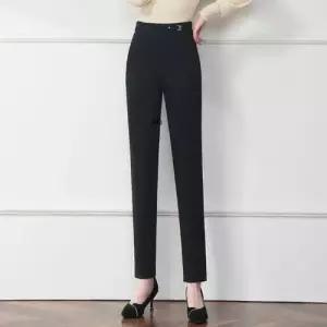 여성 팬츠 가을 캐주얼 슬림핏 커리어 배기 통 출근룩 정장 하이웨스트 SPO마켓3