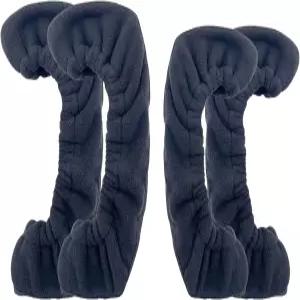 스 스케이트 블레이드 커버 하키 피겨 및 스케이트를 위한 두꺼운 가드 블랙