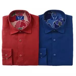 [예작]셔츠 긴팔 캐쥬얼 일반핏 린넨100 솔리드 586_s