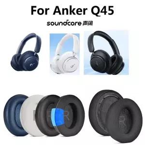 Anker soundcore Space Q45 헤드폰 교체 용 귀마개 이어 베개 이어 커버 업그레이드 된 냉각 젤 쿠션 용 패