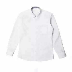 [모로엠] 남성 슬림핏 화이트 오피스 셔츠 DMG-SHA-Q4530805