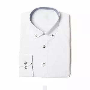 [모로엠] 남성 화이트 버튼다운 셔츠 봄 세미정장 DMG-SHA-Q4530806