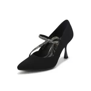 탠디본사 펌프스 블랙  725410 W-083 (8cm)