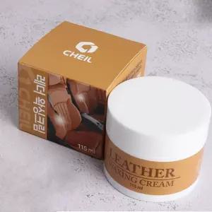 자동차 레더 왁싱 크림 시트 광택 보원 코팅제 115ml 차량용품