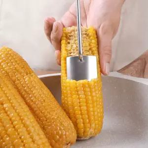 오아브로드 옥수수알 주방 수동 삽 필러 핸드 옥수수 분리기