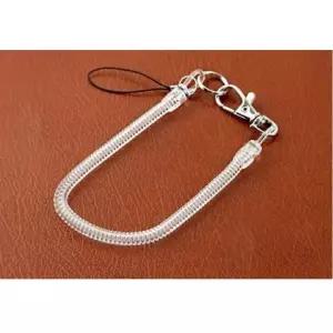 스프링 스트랩 열쇠 고리 분실 방지 투명 20cm