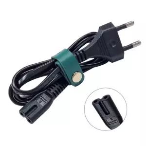 8자 코드 AC 전원 케이블 1m 컴퓨터 카세트 선풍기 어댑터 파워 연결 선 HSC-801