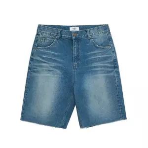 엘무드 LMOOD 버뮤다 빈티지 데님 워시드 블루 LMDM38 418014