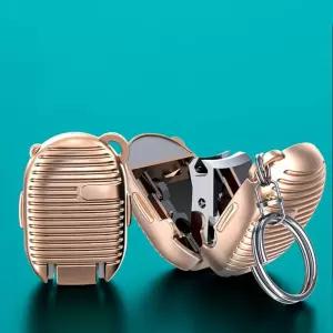 초소형 프리미엄 스텐 접이식 손톱깍이 키링 큐티클제거 손톱관리 손톱깎이 손톱정리도구 손톱깍이세트