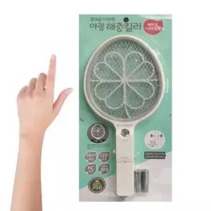 삼정138 미니 야광 타원형 해충킬러 전자모기채