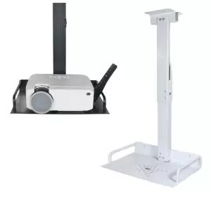 빔프로젝터 천장형 선반 거치대 회의실 받침대 천정 화이트