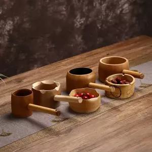 원목 목욕 바가지