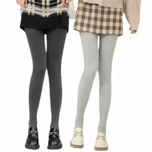 골지 니트 레깅스 쫄쫄이 쫄바지 간절기 스타킹