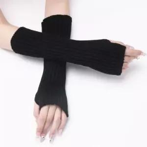 니트 핸드워머 팔워머 팔 손 토시 골지 겨울 방한 mVU8+3ClZ