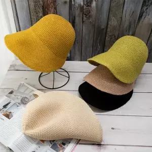 메론 나들 버킷햇   밀짚모자 왕골모자 썬캡 선캡 여름모자 가을 모자