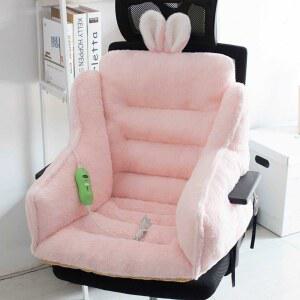 발톱 온열방석 찜질기 엉덩이 엉따 등받이 극세사 히트 토끼털 전기 토끼 히팅 쇼파매트