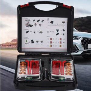 1세트 12V 24V 30M 무선 LED 라이트 트레일러 후미등 신호 경고 브레이크 라이트 RV 캠핑카 트럭