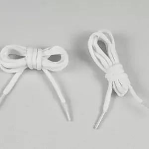 커스텀 우동 신발끈 화이트 120cm 안전화 운동화 하이