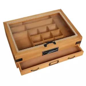 반짇고리함 엔틱 우드 바느질함 상자 정리함 전통 케이스