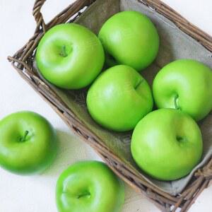 풋사과 모형 카페 인테리어 음식 촬영 소품 사진 사과 장식 음식점 거실