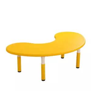 테이블 땅콩 유치원 책상 상품 곡선 반원형 어린이집