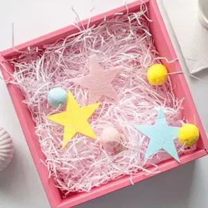 포장 소품 꾸미기 파쇄종이 스타핑 선물상자 완충제