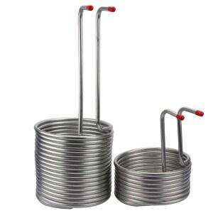 식힘 냉면육수 단일 쿨러 급냉 모밀육수 냉각튜브