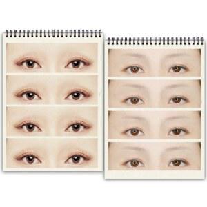 눈썹그리기 잉 반영구 상품 도면 그리기 눈썹연습장 연습북 초보자 반영구연습 교구