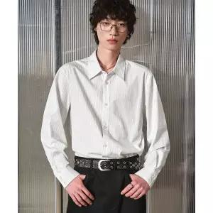 엘무드 LMOOD SIDOGRAS 실키 코튼 셔츠 스트라이프 L4AS0013ST 417880