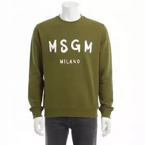 MSGM 25FW 브러쉬드 로고 맨투맨 스?셔츠 3940MM513 257799 38
