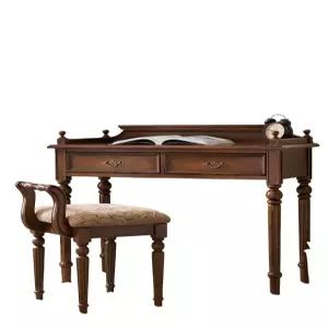 엔틱 레트로 책상 빈티지 서재 데스크 미니 책장 작업