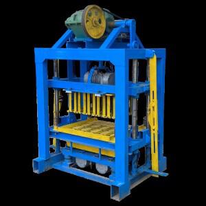 필리핀 판매용 소형 벽돌 제조기 인터락 중공 포장 시멘트 블록 성형 기계