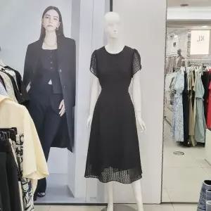 [하프클럽/]Abfz DP01 도트 쉬폰 원피스 AFY3QO40