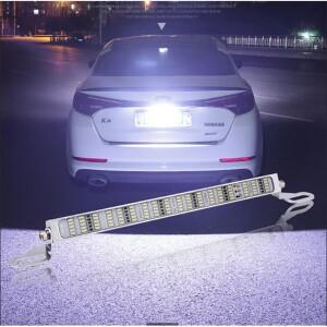 나이트 자동차 반전 빛 30/45/90/180 SMD LED 전구 브레이크 외부 번호판 램프 DRL 안개 조명 12V