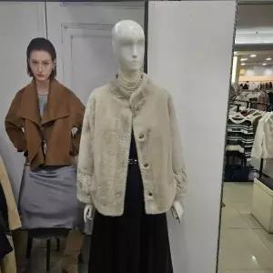 [하프클럽/]Ab.f.z DP01 하이넥퍼밍크페이크자켓 AFZ4HF01