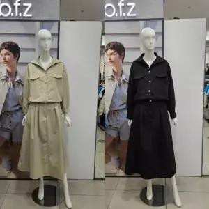 [하프클럽/]Ab.f.z DP01 셋업세라카라스트링홑겹재킷 AFZ5NUZ1