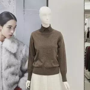 [하프클럽/]Abfz DP01 베이직 하이넥 카라 니트 AFY4QW32