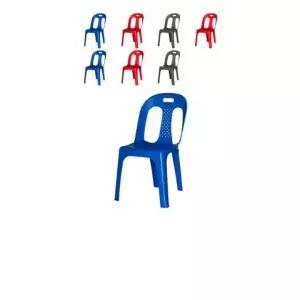 사용이 편안한 디자인의 등받이가 있는 의자 X 8개입