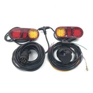 LED 후미등 램프 플러그 트레일러 지게차 캠핑 캠핑카 소켓