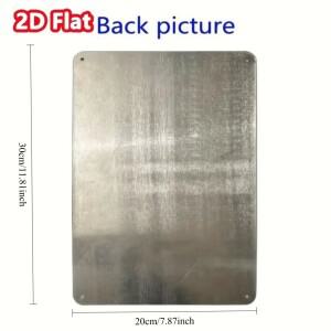 빈티지 커피 브루즈 금속 간판 - 콜드 & 라떼 아트가 있는 레트로 철제 벽 장식