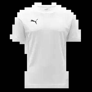 푸마 반팔저지 운동 헬스 라운드 반팔티 화이트 가벼운착용감 등산복상의 기능성셔츠 편리한 단체티 나들이