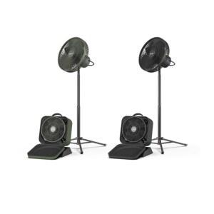 캠핑용 무선선풍기 APP풍량조절 10인치 탁상형 선풍기