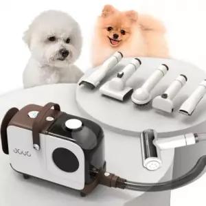 디그웨그 6 in 1 애견 미용기 진공 이발기 애견클리퍼